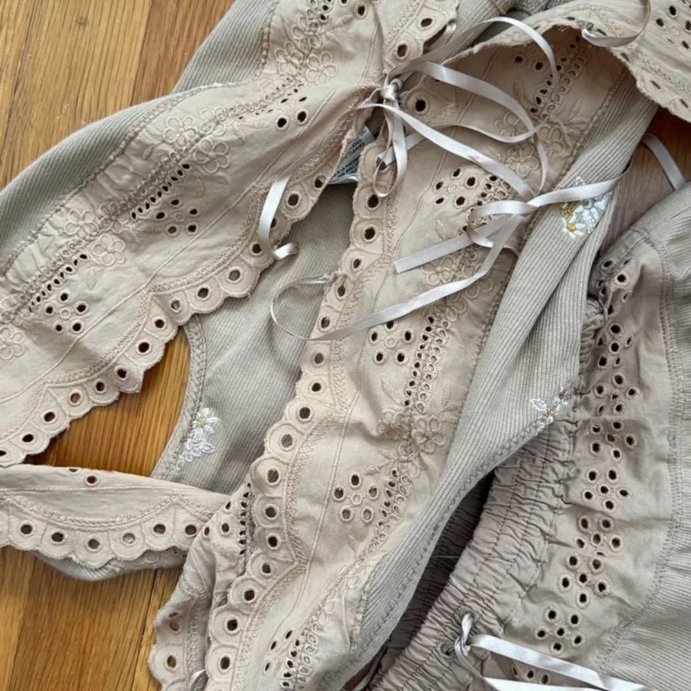 New Free People Gesibelle Set Size Xs